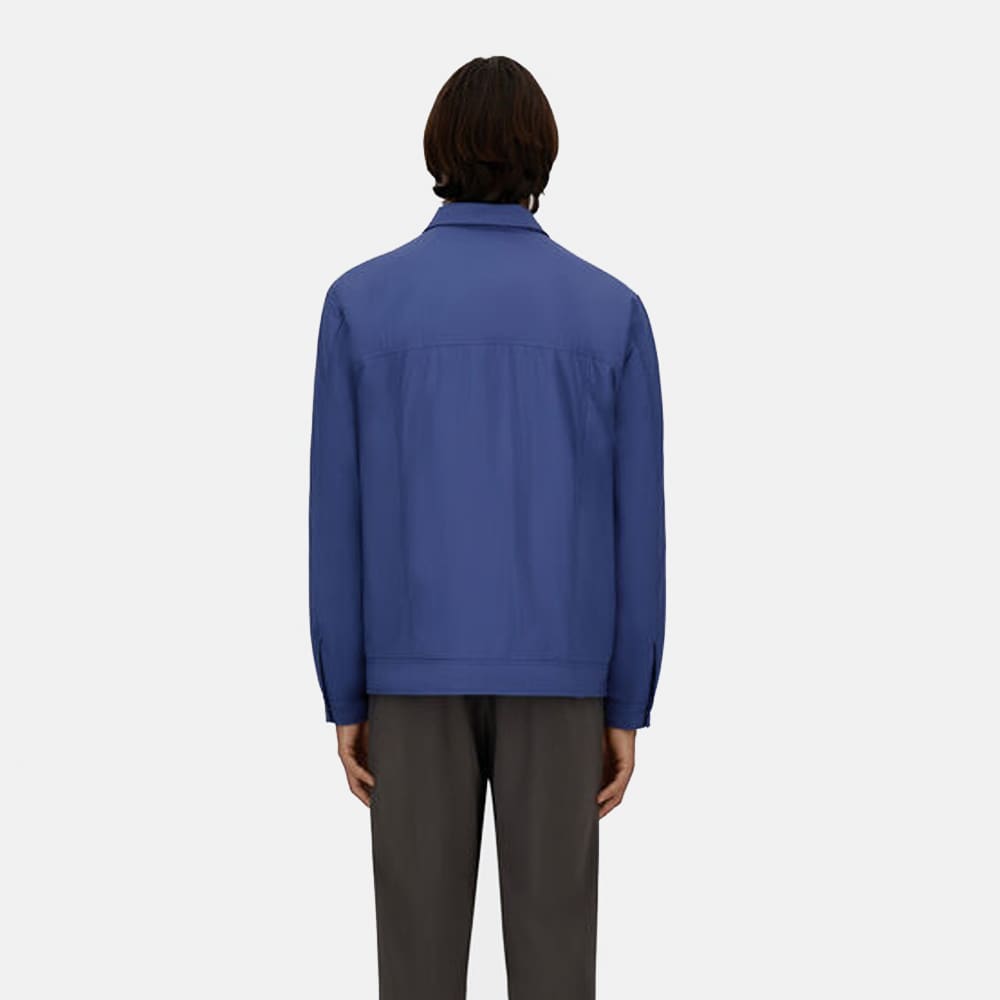 Ecoage Shacket - Azzurro Grigiato