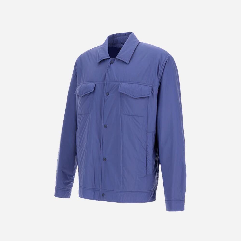 Ecoage Shacket - Azzurro Grigiato