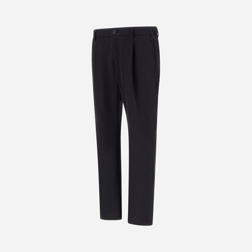 Seer-Crease Trousers - Blue Navy
