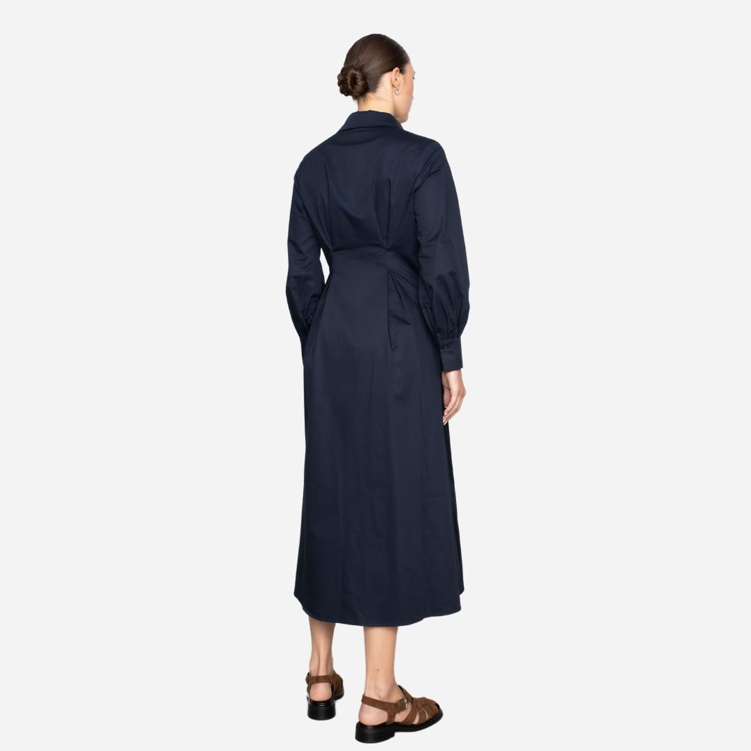 Leandra Dress - Navy