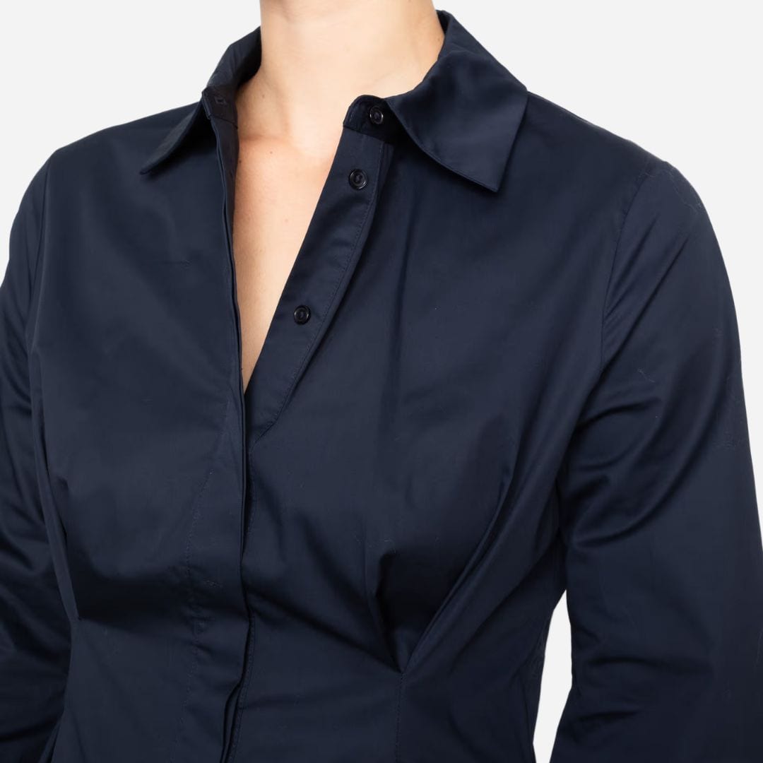 Leandra Dress - Navy
