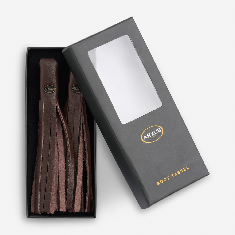 Boot Tassel - Dark Brown