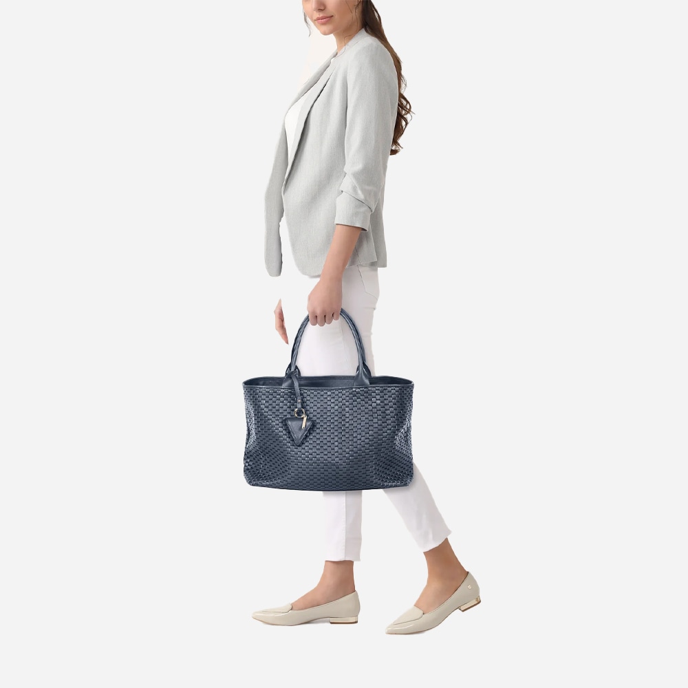 Tote Bag Medium - Navy-Blue
