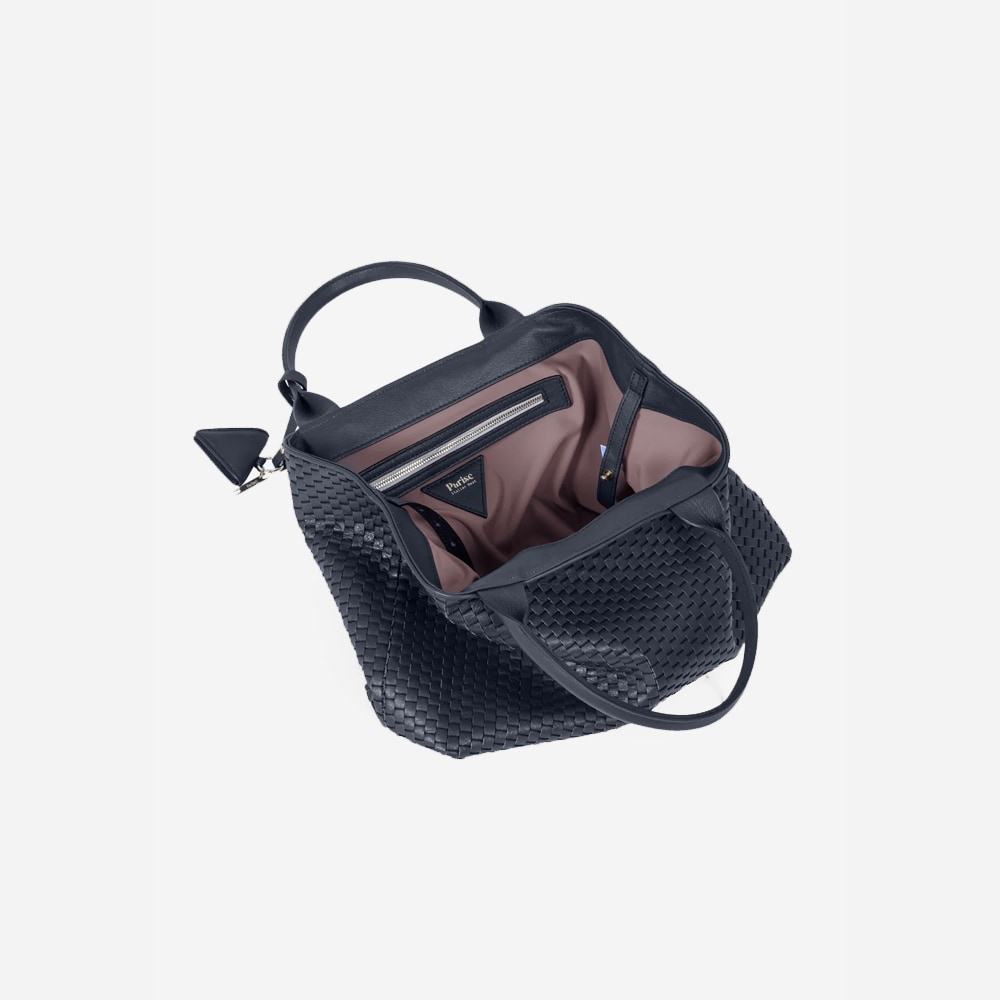 Tote Bag Medium - Navy-Blue