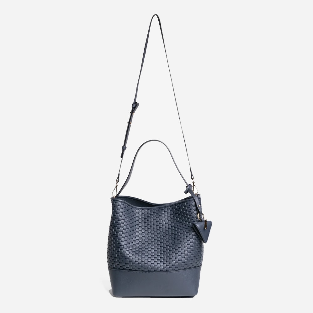 Bucket Bag Medium - Navy-Blue