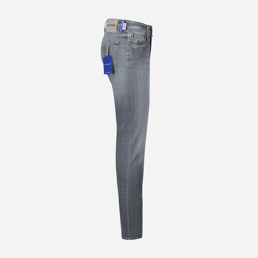 Bard Slim Fit Stretch Jeans - Grey Wash