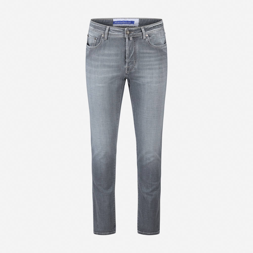 Bard Slim Fit Stretch Jeans - Grey Wash