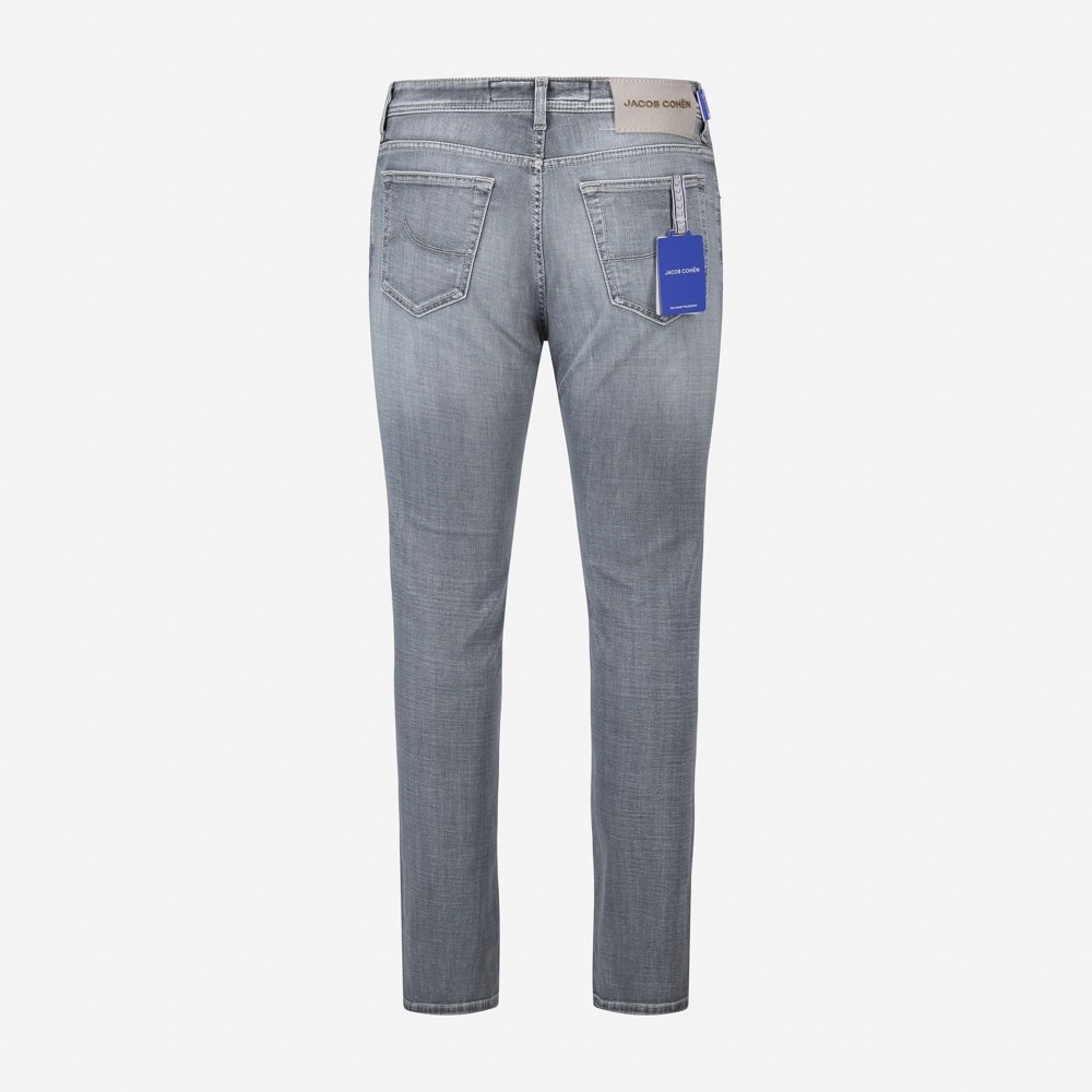 Bard Slim Fit Stretch Jeans - Grey Wash