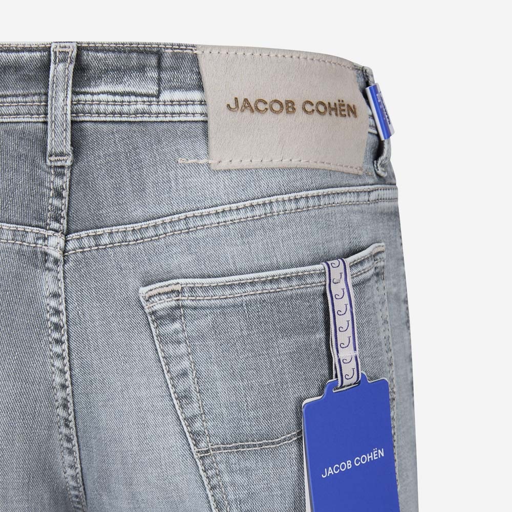 Bard Slim Fit Stretch Jeans - Grey Wash