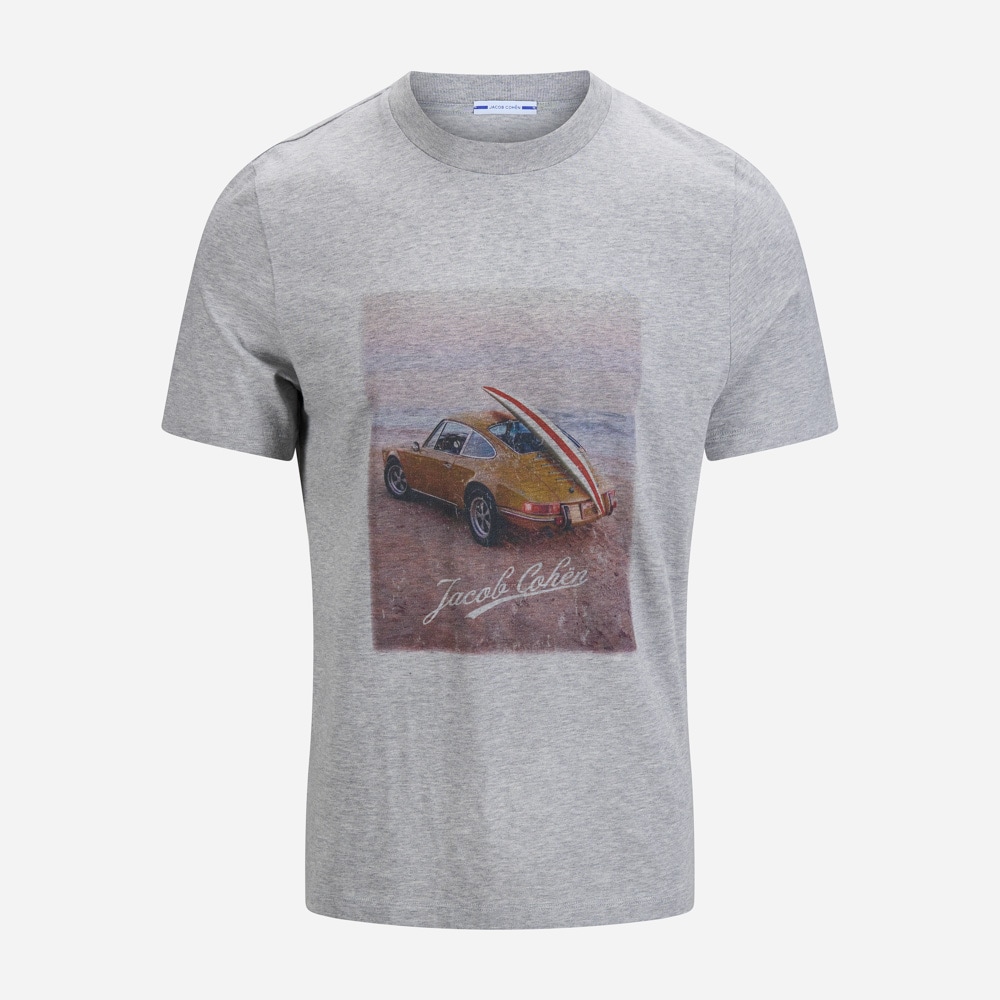 Cohen T-Shirt -  Mel Grey