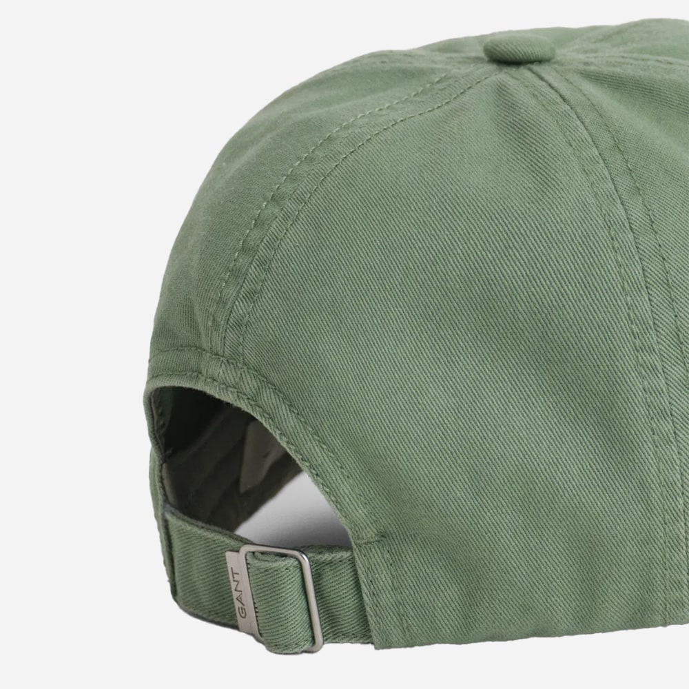 Sunfaded Cotton Twill Cap - Kalamate Green
