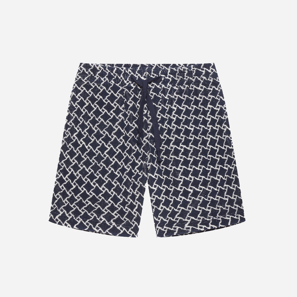 Trevone High Low Geo - Night Iris