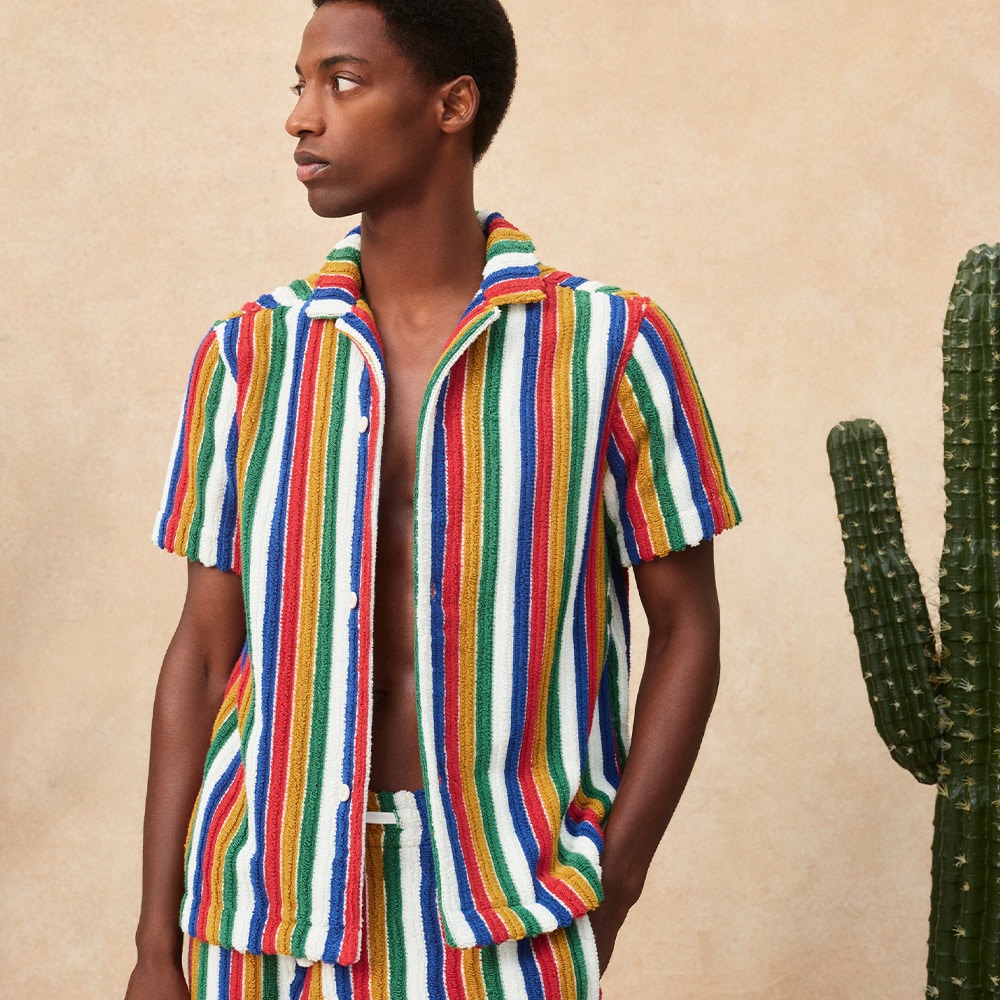 Howell Sunset Towelling Stripe - Multi