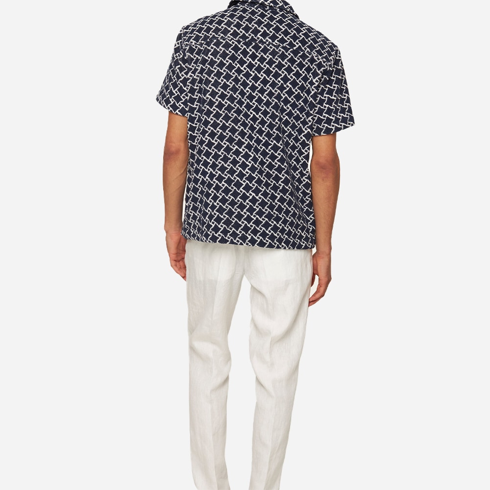 Howell High-Low Geo - Night Iris