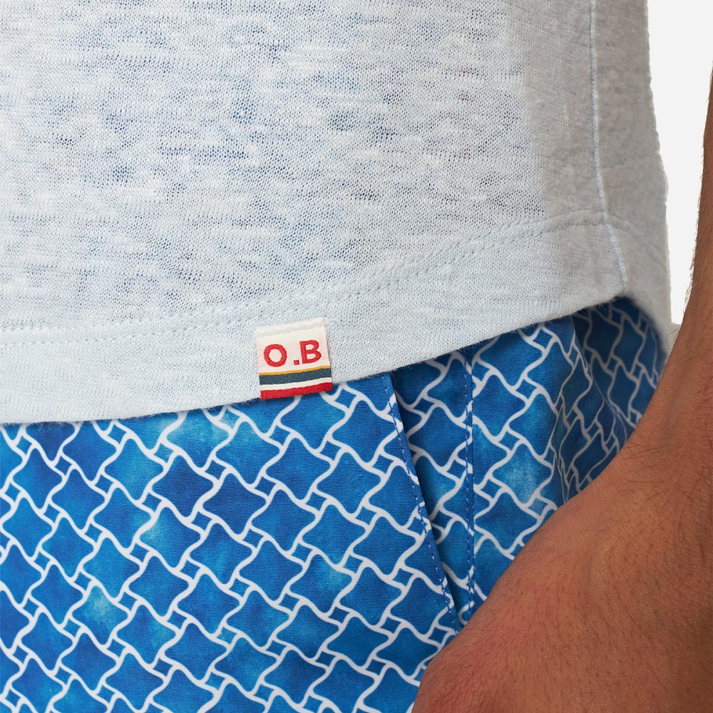 Ob-T Linen - Springwater Blue