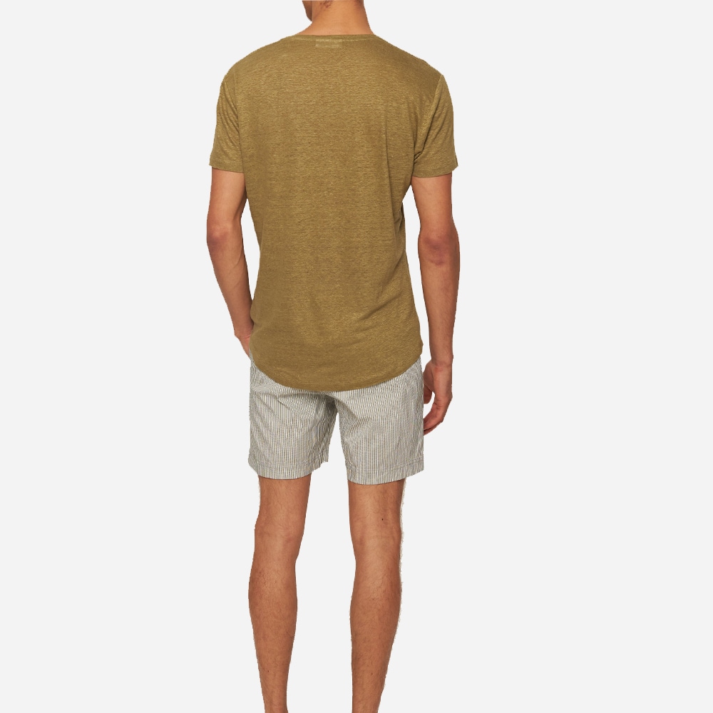 Ob-T Linen - Agave Green