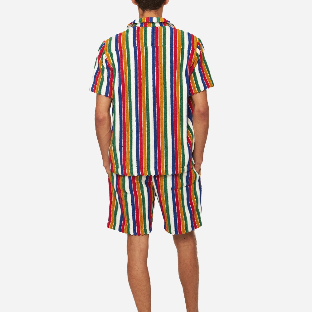 Trevone Sunset Towelling Stripe - Multi