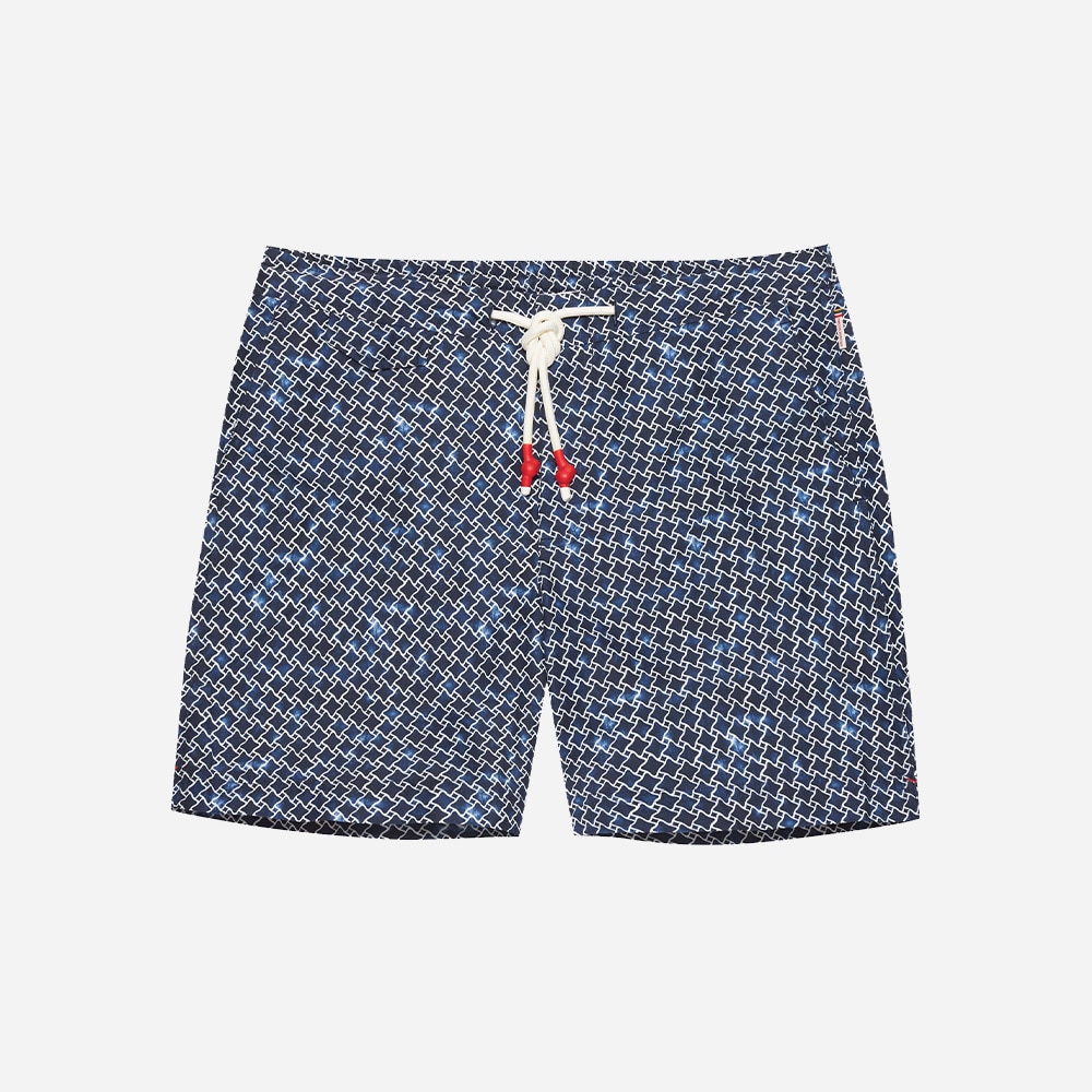 Standard High-Low Geo - Night Iris