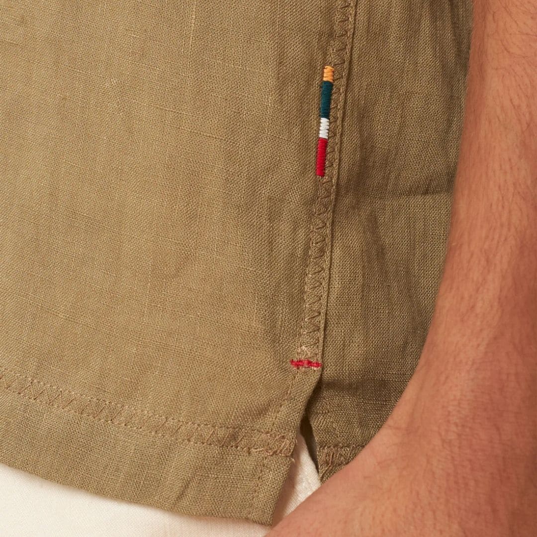 Maitan Linen - Agave Green