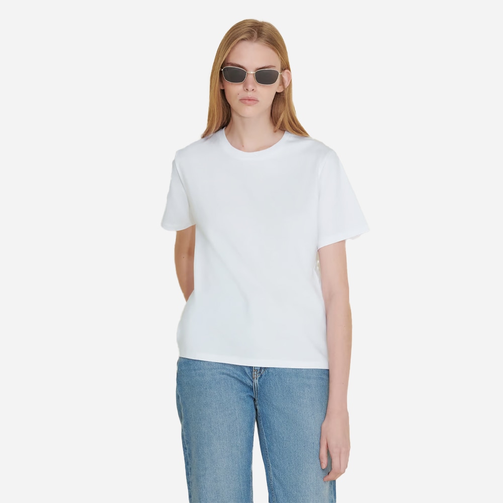 Regular Tee - White