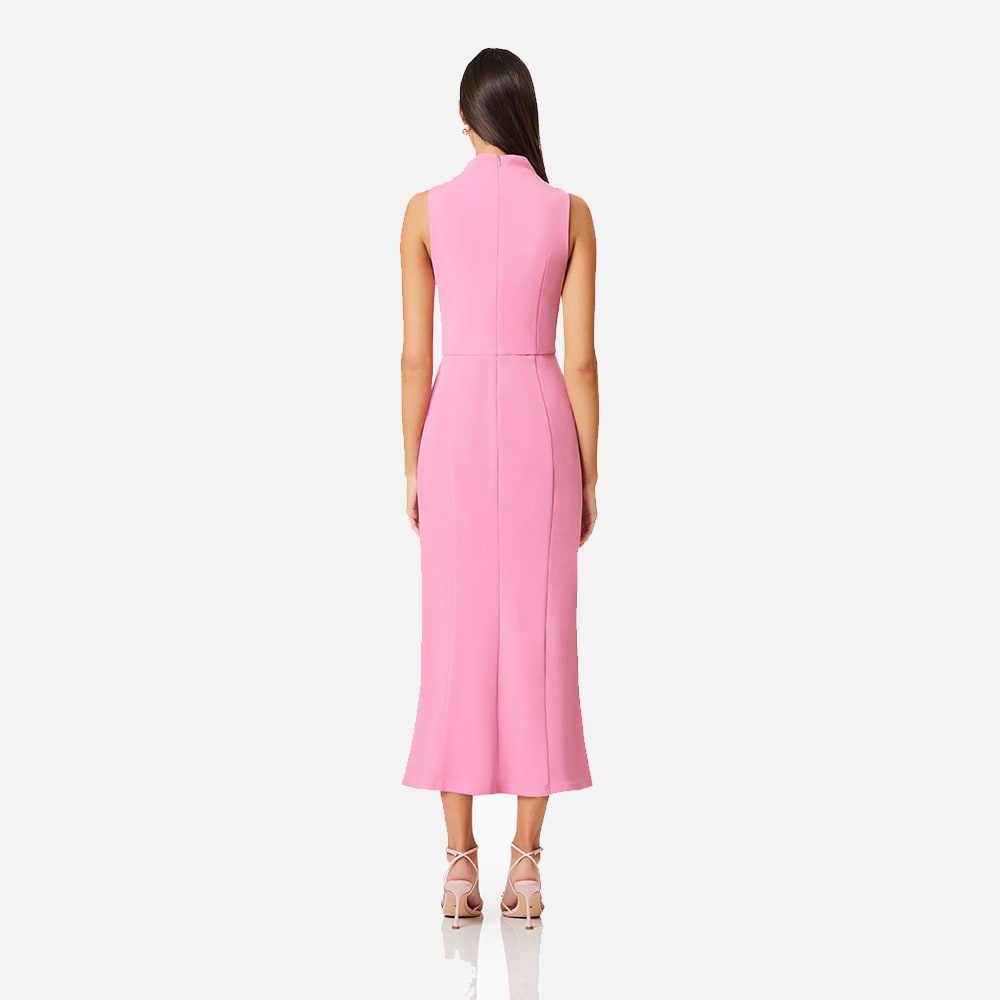 Jamie Midi Dress - Pink