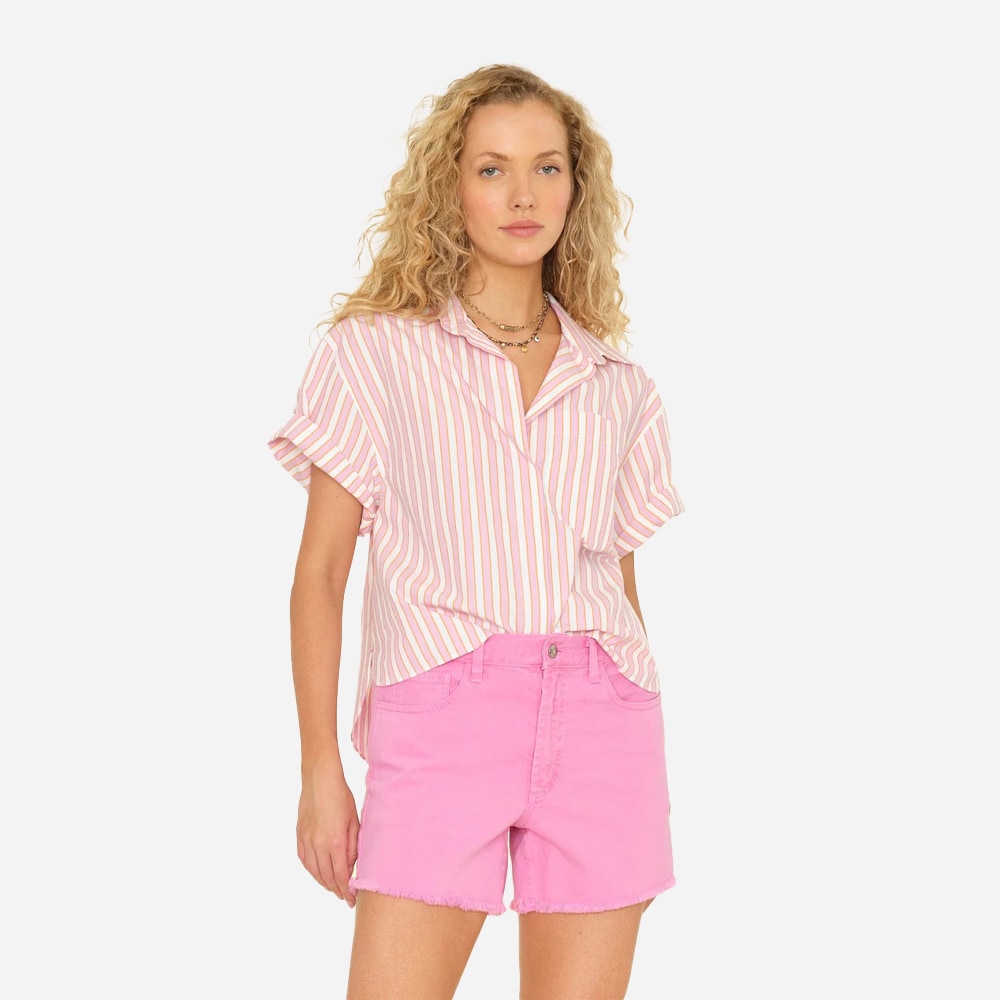 Drake Shirt - Pink Sorbet