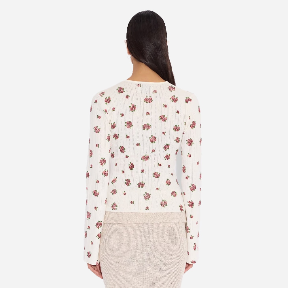 Babba Pointelle Long Sleeve - Ecru
