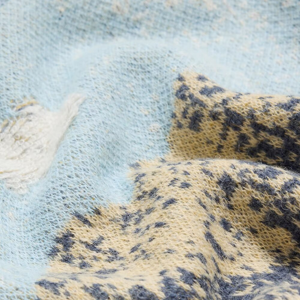 Haza Landscape Sweater - Mustard Yellow