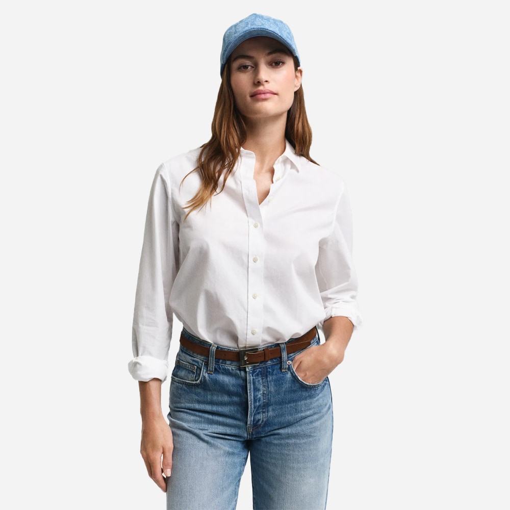 Poplin Shirt - White