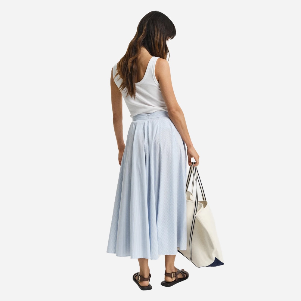 Striped Skirt - Blue