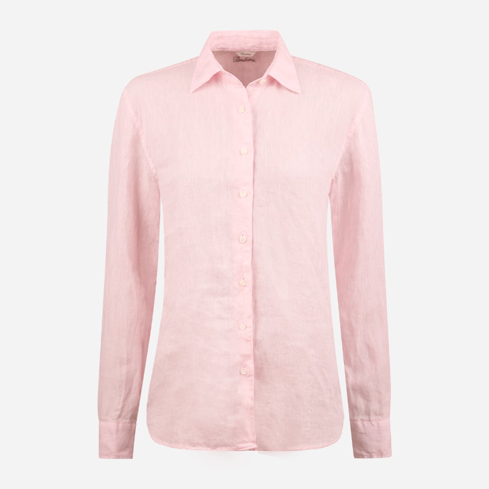 Siri Linen Shirt - Light Pink