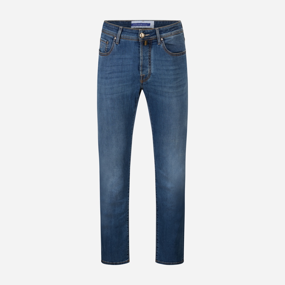 Bard Slim Fit Stretch Jeans - Blue