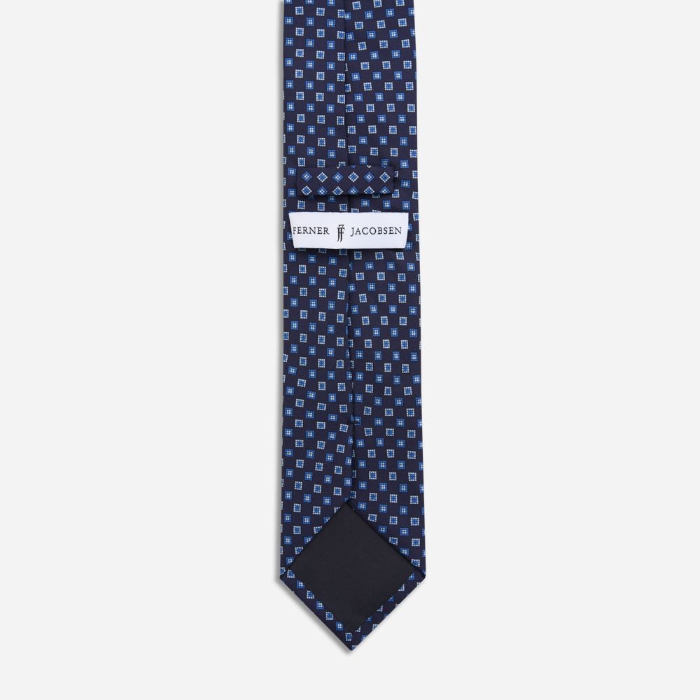 Silk Tie - Blue Fabric