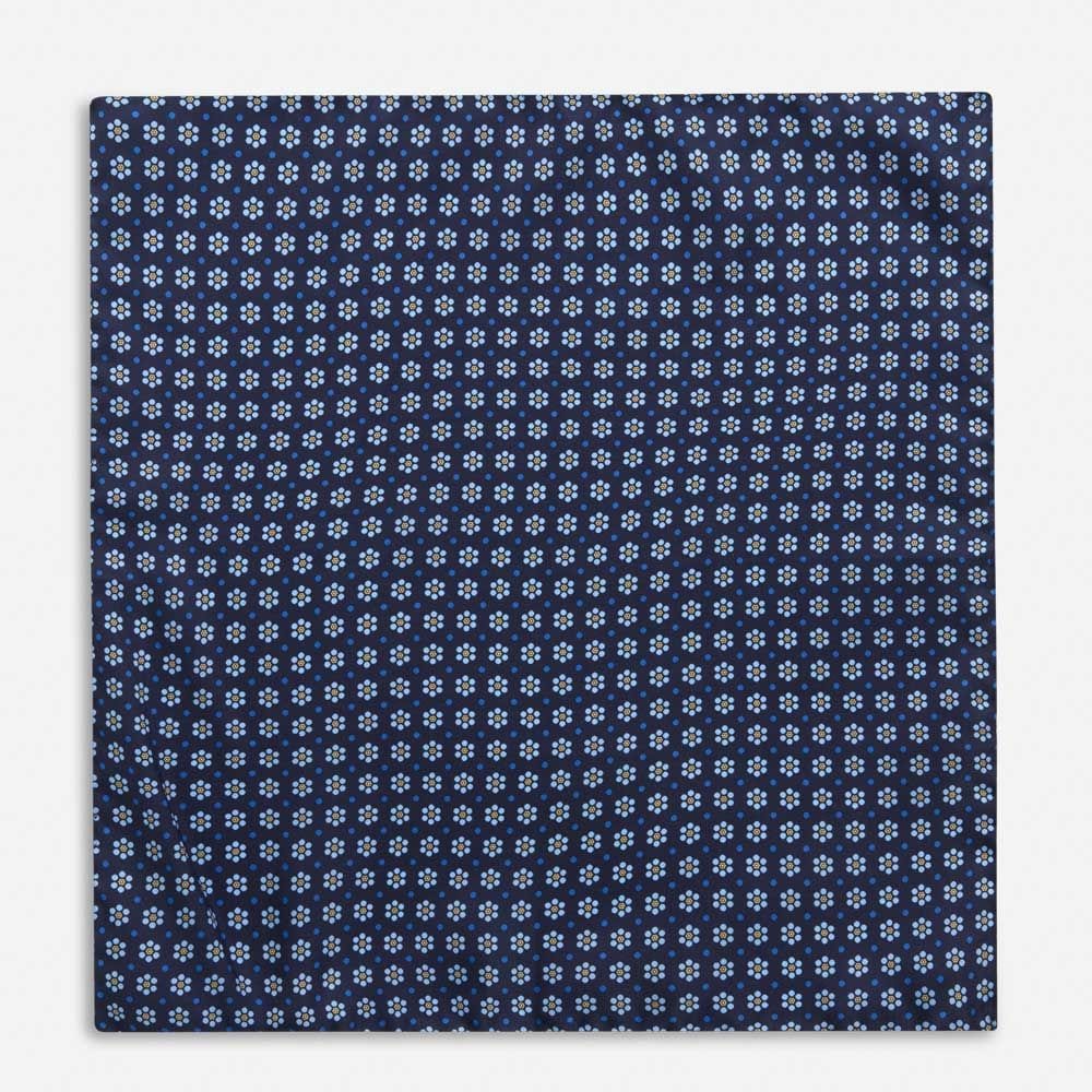 Hankys Silk - Blue Flower