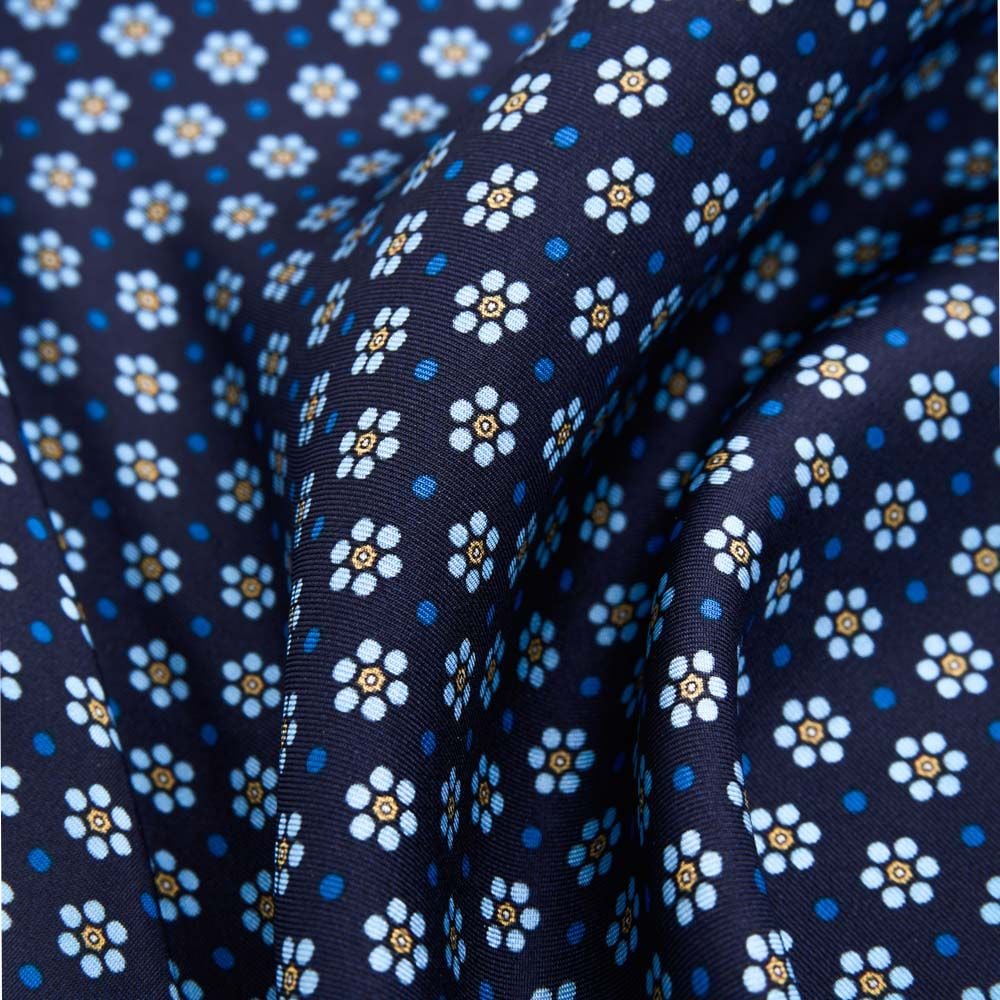 Hankys Silk - Blue Flower