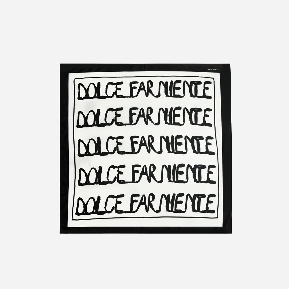 Ouna Silk Scarf - Dolce Far Niente