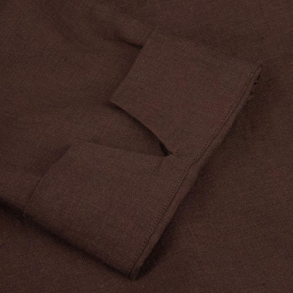 Stella Popover Shirt - Dark Brown