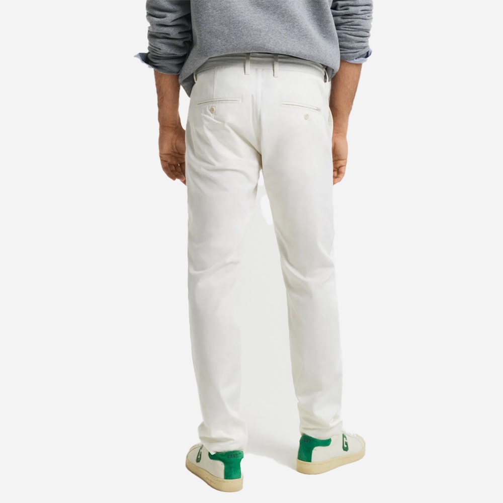 Slim Sports Chinos - Cream