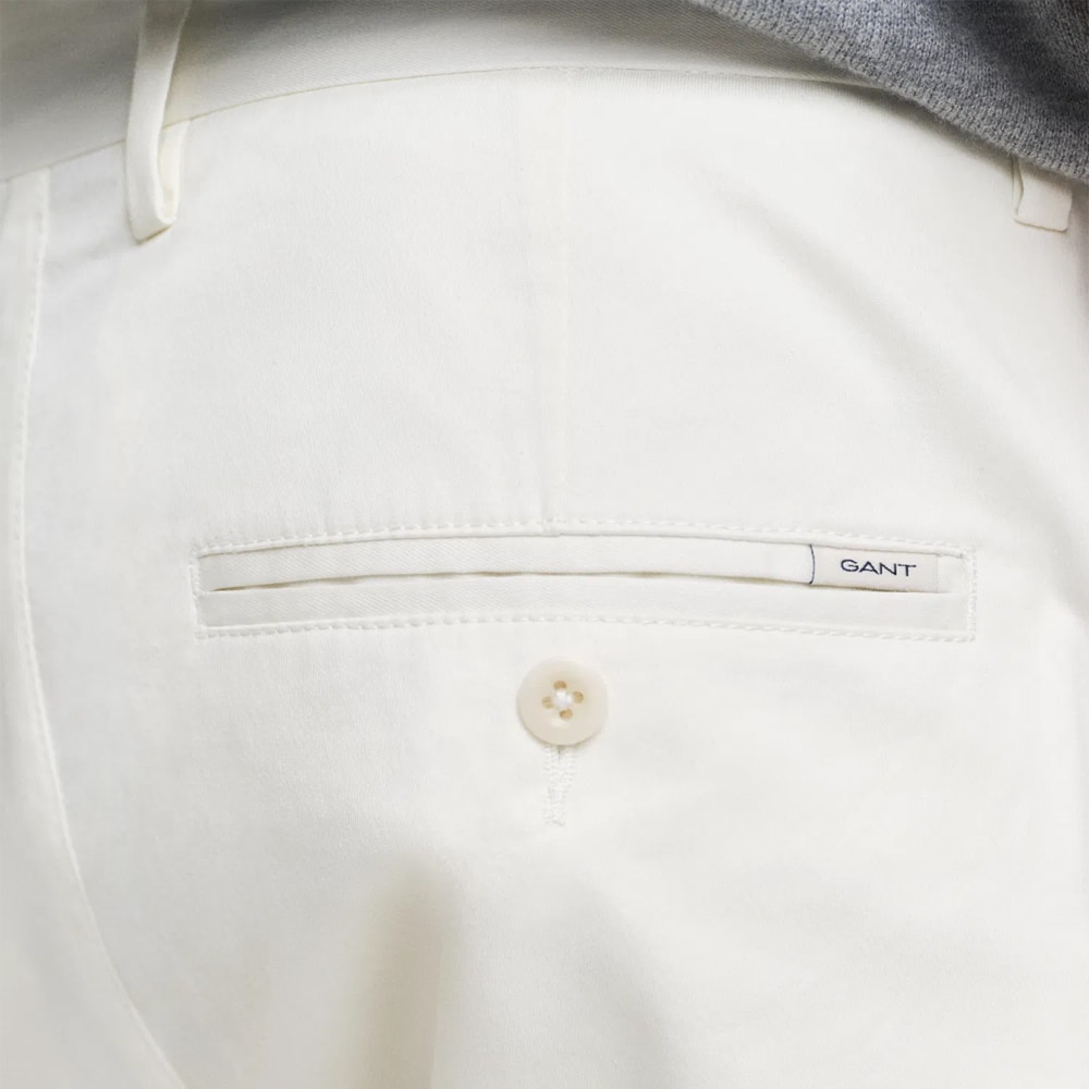Slim Sports Chinos - Cream