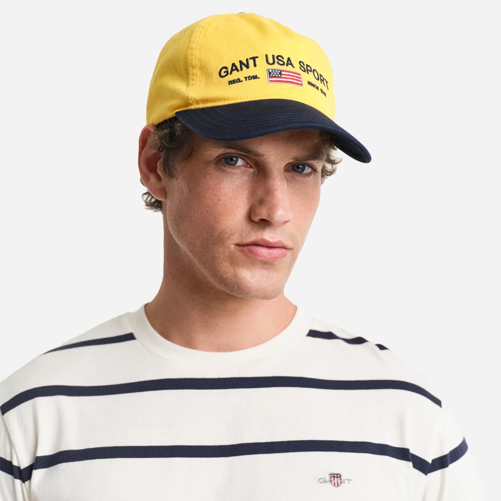 Striped Short Sleeve T-Shirt - Cream