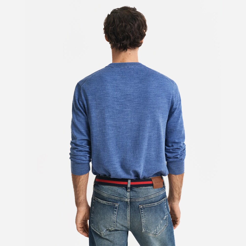 Sunfaded Crewneck - Persian Blue