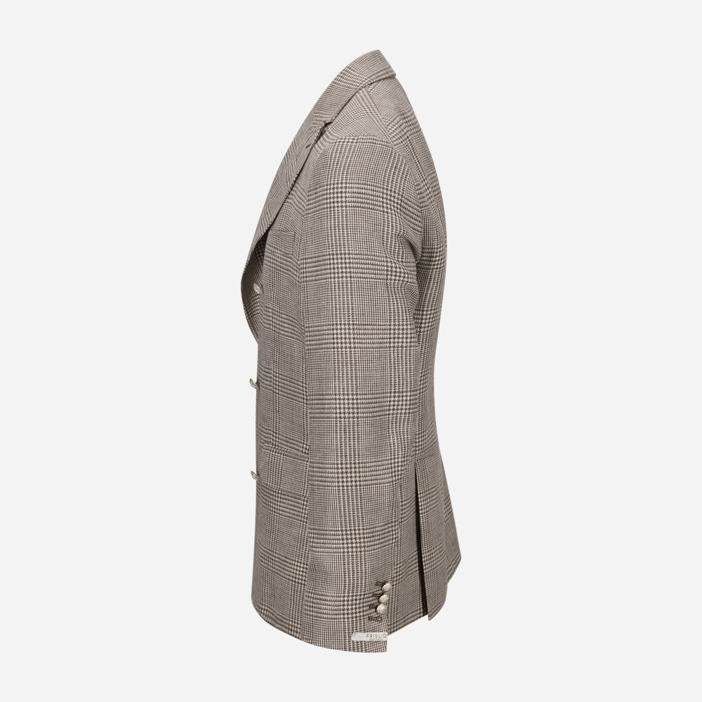 Scapoli Blazer - Beige Check