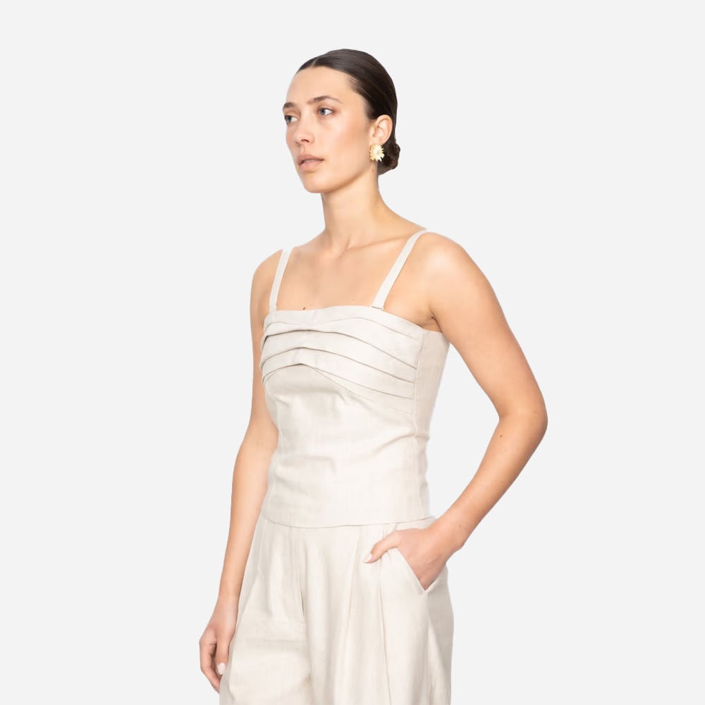 Izza Top - Light Sand