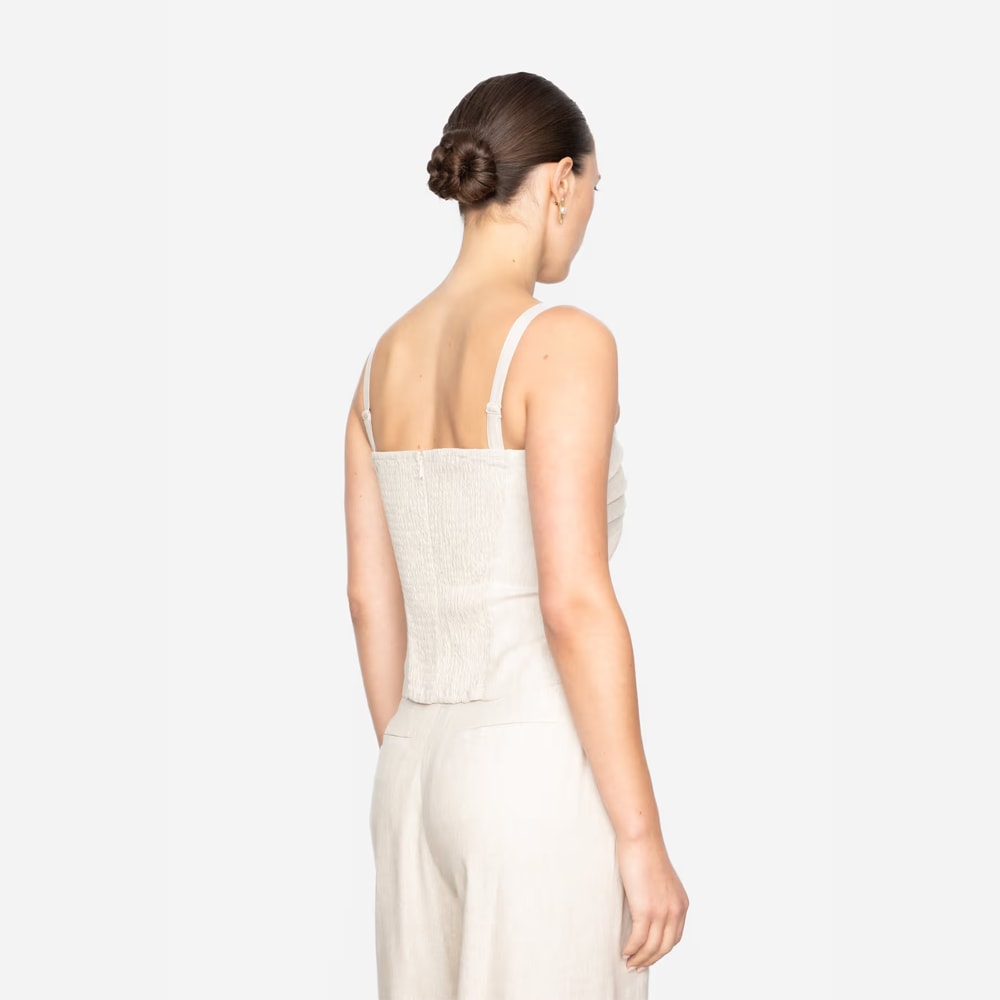 Izza Top - Light Sand