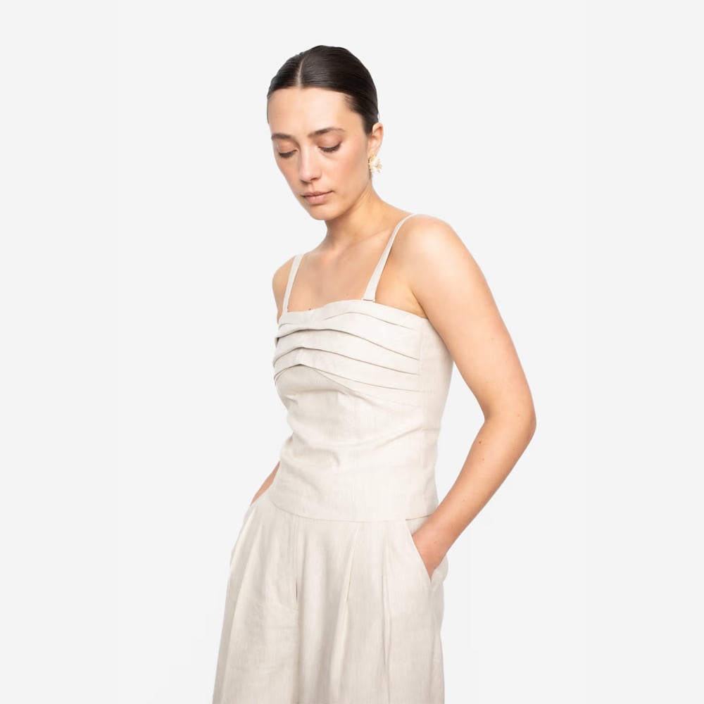 Izza Top - Light Sand