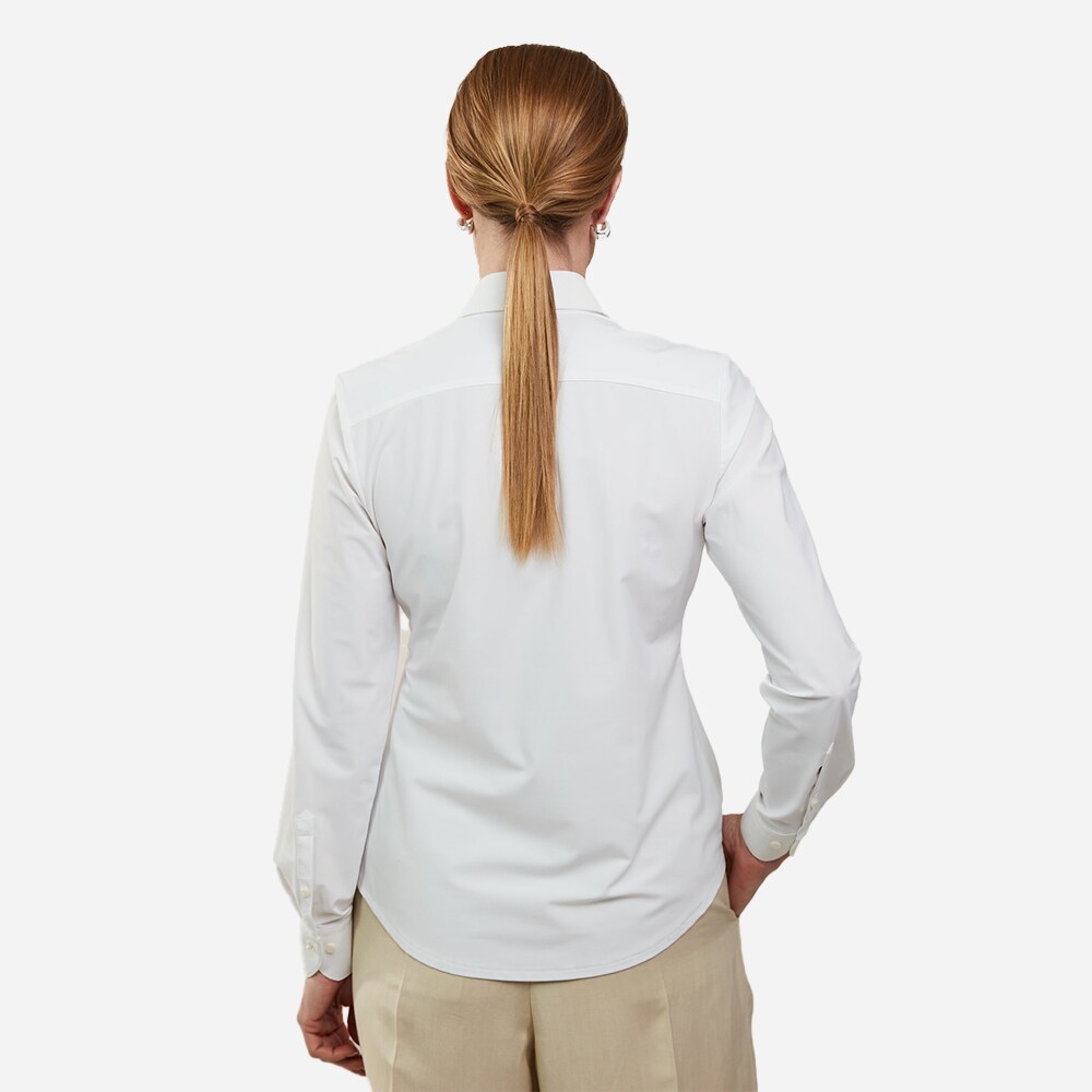 Sofie Jersey Shirt - White