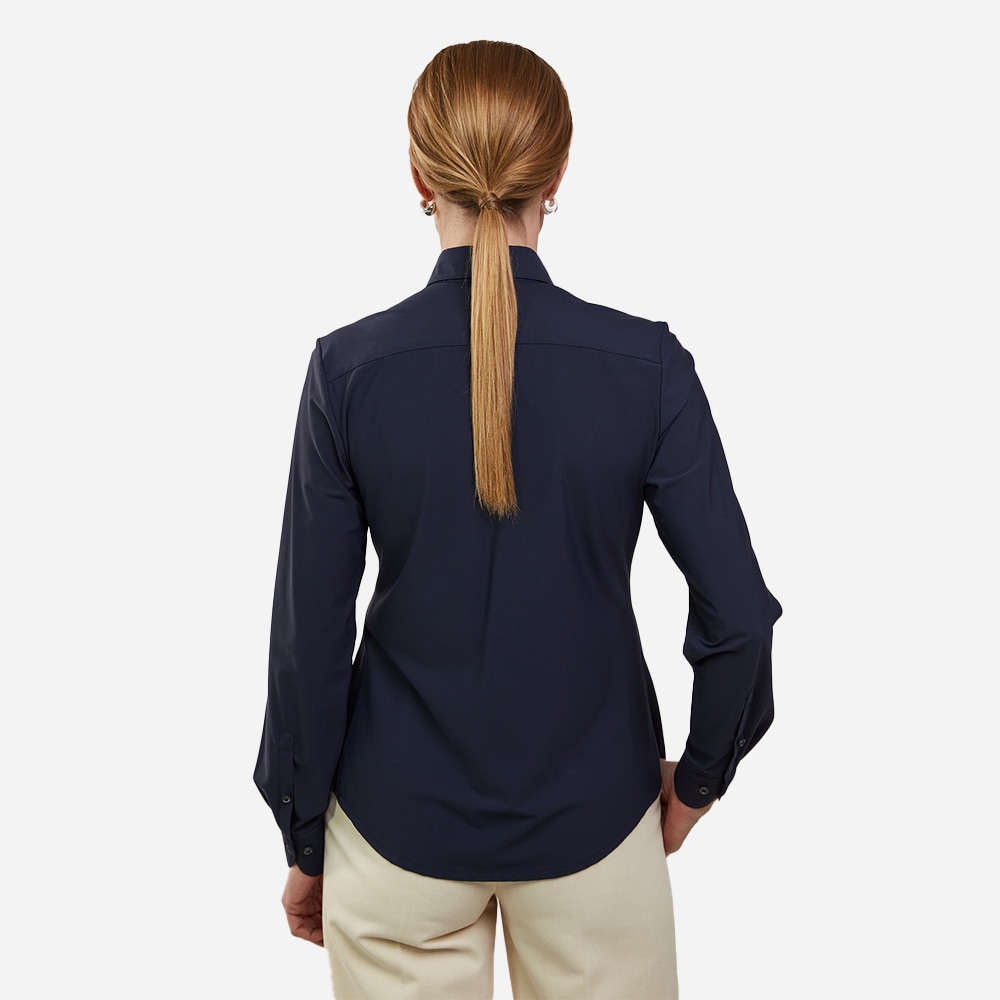 Sofie Jersey Shirt - Dark Navy