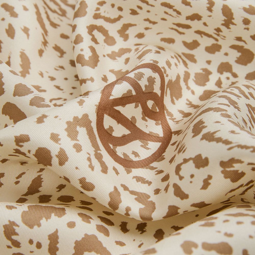 Leo Scarf - Cream & Beige