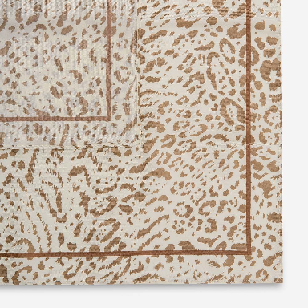 Leo Scarf - Cream & Beige
