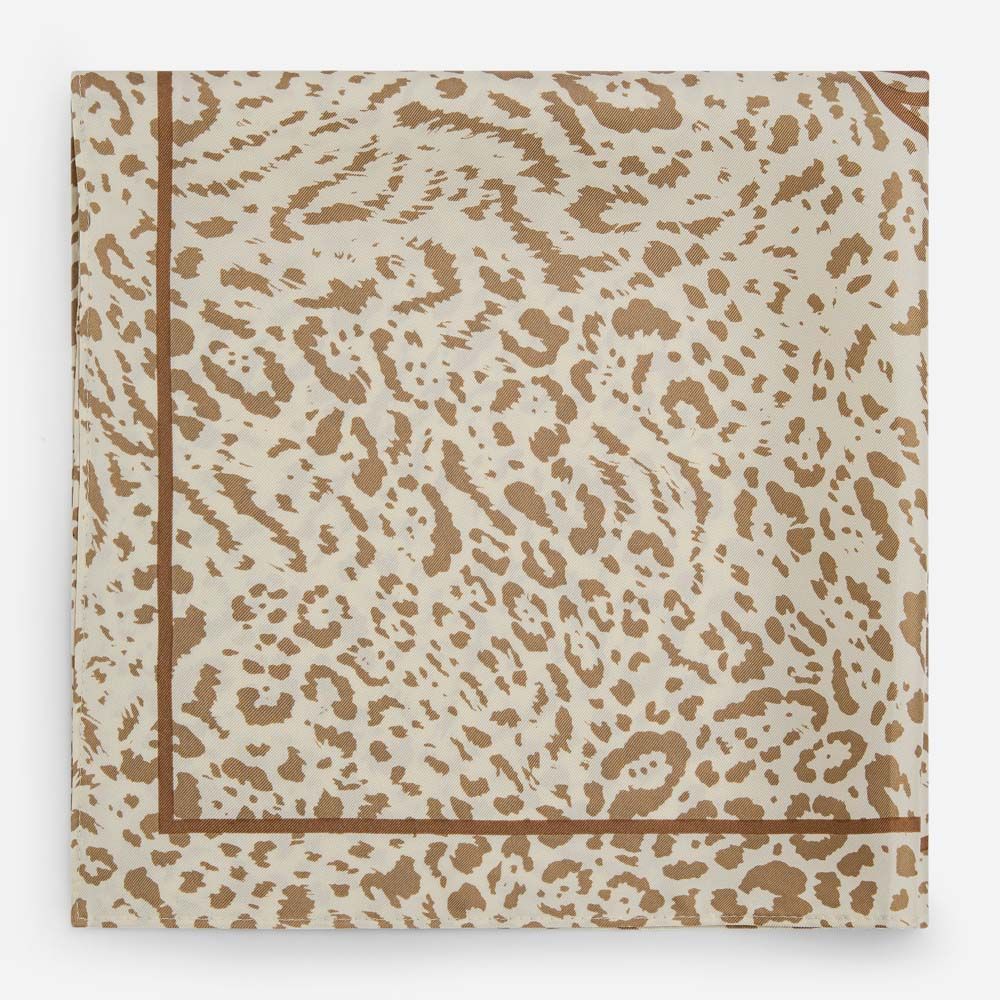 Leo Scarf - Cream & Beige